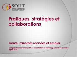 Genre, minorités racisées et emploi