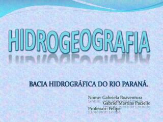 HIDROGEOGRAFIA