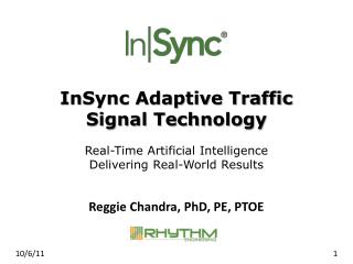 InSync Adaptive Traffic Signal Technology