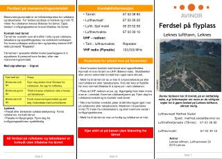 Ferdsel på flyplass Leknes lufthavn, Leknes