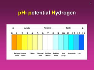 pH- p otential H ydrogen