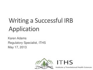 Writing a Successful IRB Application