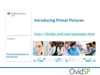 Introducing Primal Pictures Ovidsp.ovid/autologin.html