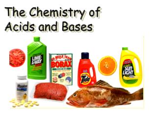 The Chemistry of Acids and Bases