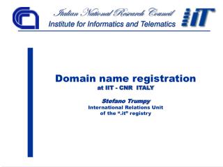 Italian National Research Council Institute for Informatics and Telematics