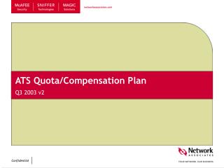 ATS Quota/Compensation Plan