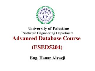 Advanced Database Course (ESED5204)