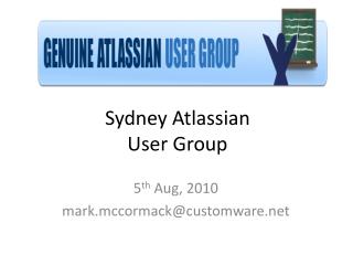 Sydney Atlassian User Group