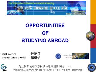OPPORTUNITIES OF STUDYING ABROAD