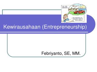 Kewirausahaan (Entrepreneurship)