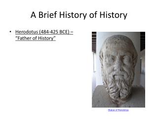 A Brief History of History