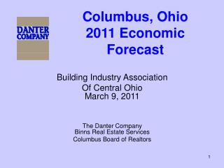 Columbus, Ohio 2011 Economic Forecast