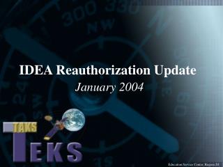 IDEA Reauthorization Update