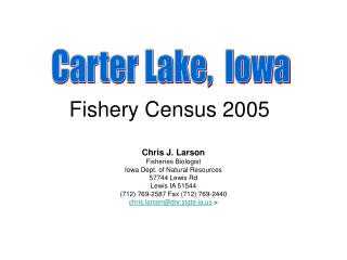 Fishery Census 2005