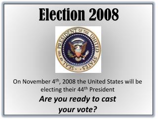 Election 2008