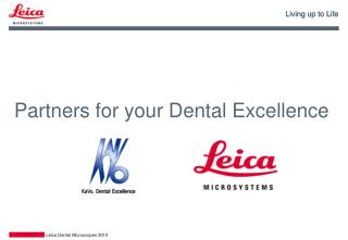 Partners for your Dental Excellence