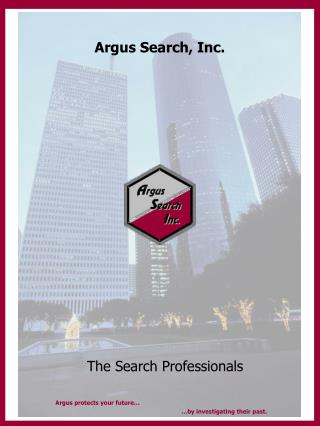 Argus Search, Inc.