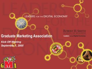 Graduate Marketing Association