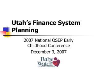 Utah’s Finance System Planning