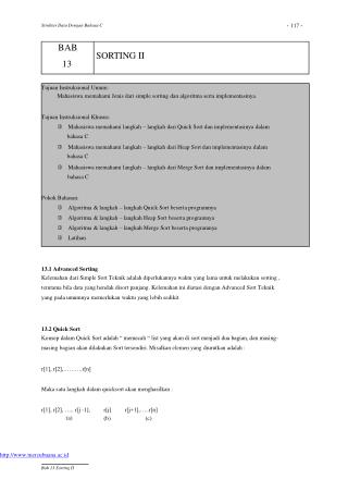 Struktur Data Dengan Bahasa C