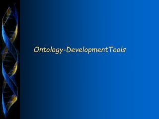 Ontology-DevelopmentTools