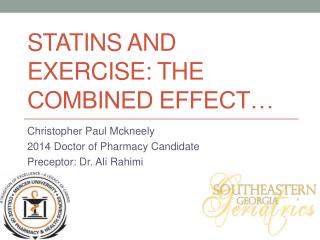 Statins and exercise: the combined effect…