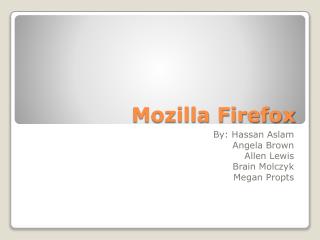 Mozilla Firefox