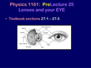 Textbook sections 27-1 – 27-3