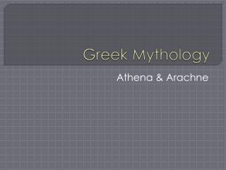 Greek Mythology