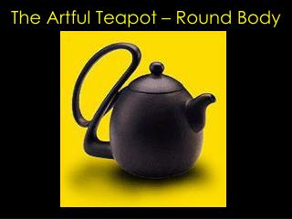 The Artful Teapot – Round Body