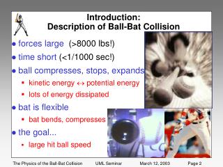 Introduction: Description of Ball-Bat Collision