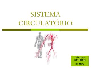 SISTEMA CIRCULATÓRIO