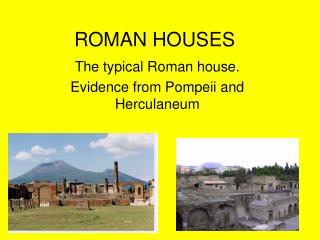 ROMAN HOUSES