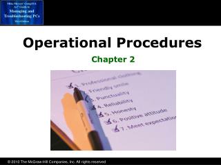 Operational Procedures