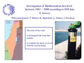 Investigation of Mediterranean Sea level between 1961 – 2000 according to SOI data