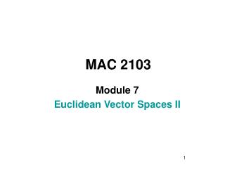 MAC 2103