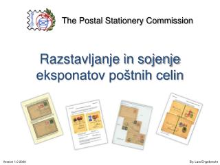 Razstavljanje in sojenje eksponatov poštnih celin