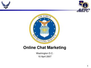 Online Chat Marketing Washington D.C. 10 April 2007