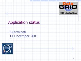 Application status