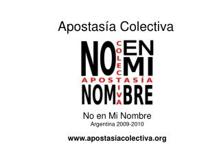 Apostasía Colectiva