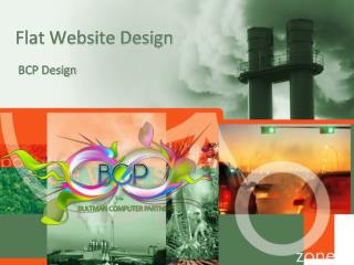 Flat Website Design