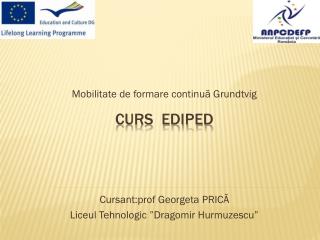 Curs EDIPED