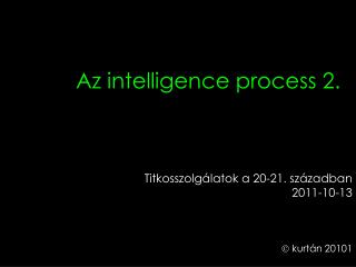 Az intelligence process 2.