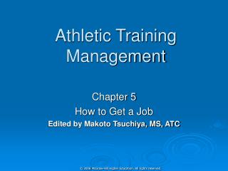 Athletic Training Management