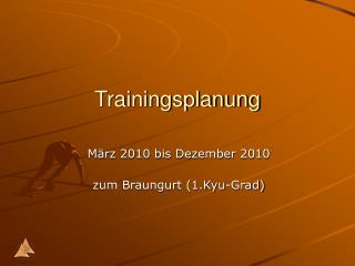 Trainingsplanung