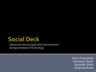 Social Deck