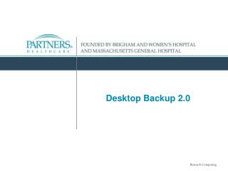 Desktop Backup 2.0