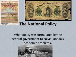 The National Policy