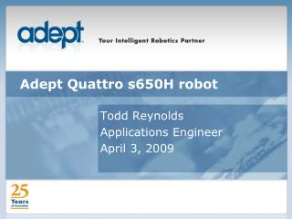 Adept Quattro s650H robot