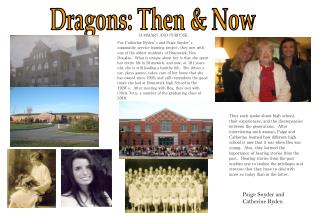 Dragons: Then &amp; Now